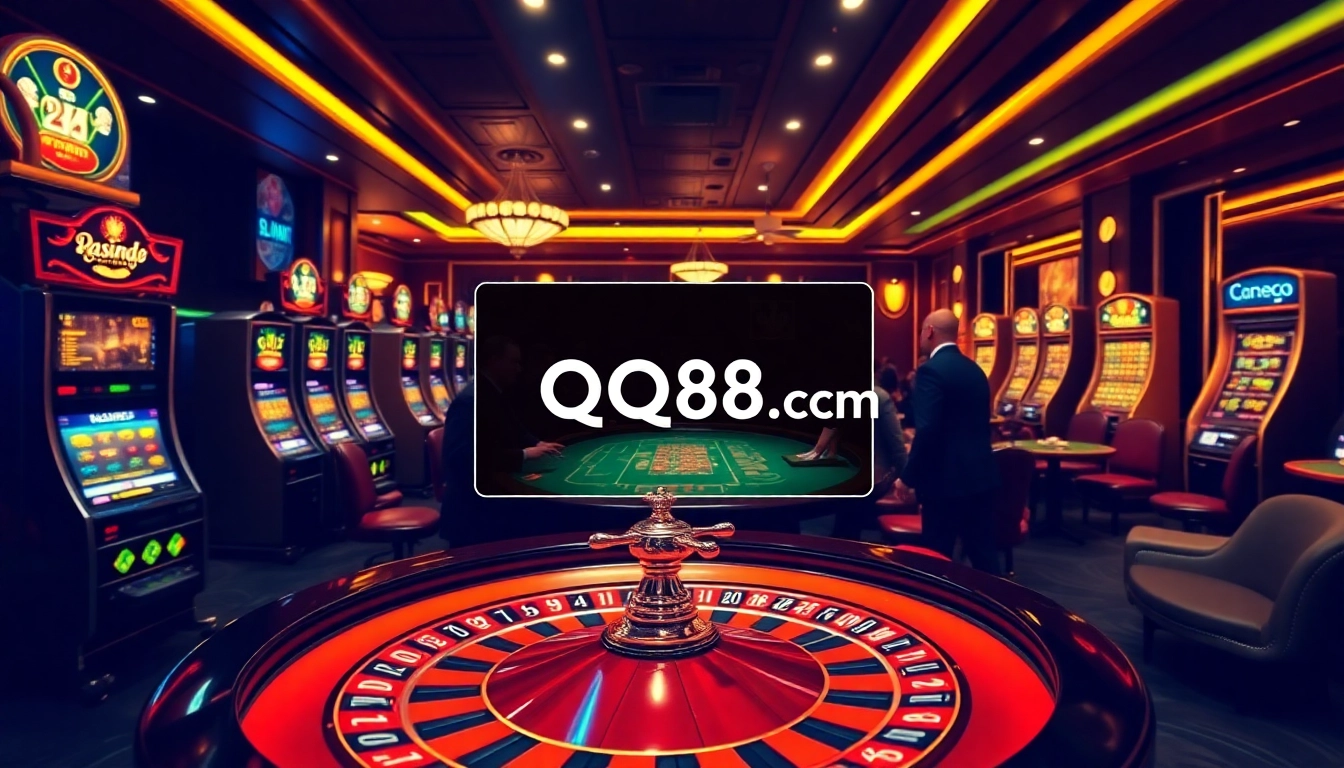 Your ultimate gambling experience at qq88.co.com with luxurious casino games and dynamic players.